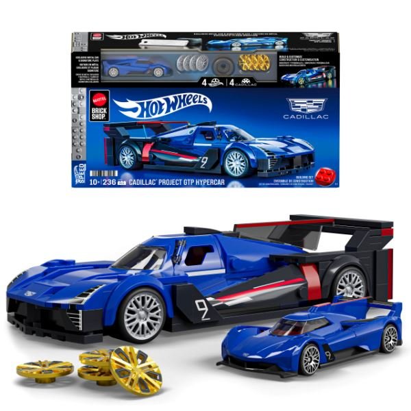 Mattel Brick Shop Hot Wheels Speed Serisi Cadillac Project GTP