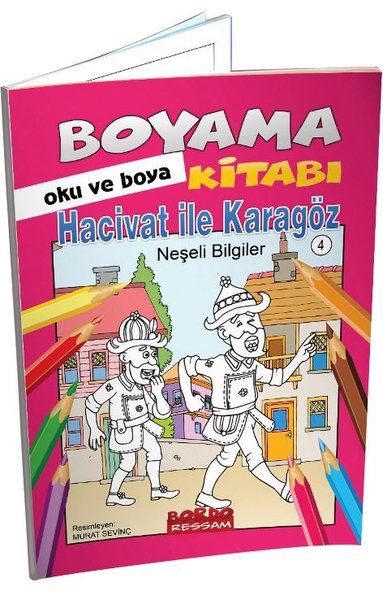Hacivat ile Karagöz Neşeli Bilgiler Hikayeli Bo...