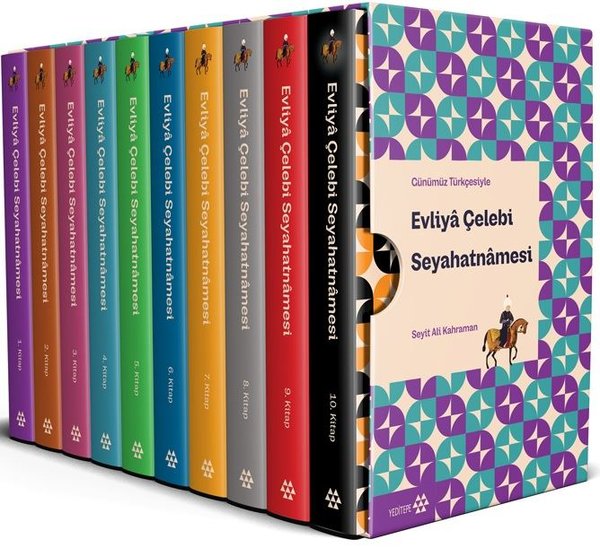 Evliya Çelebi Seyahanatnamesi Seti - 10 Kitap T...