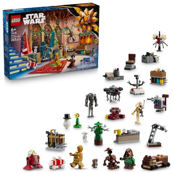 Lego Star Wars 2025 Yılbaşı Takvimi Hediye Seti 75418 | D&R
