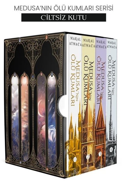Medusa'nın Ölü Kumları Seti - 4 Kitap Takım Kutulu