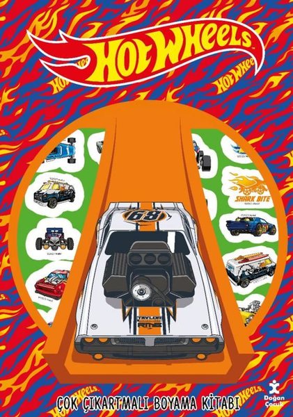 Hot Wheels - Zıpır Boyama Kitabı