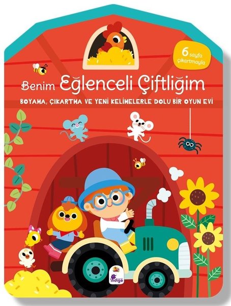 Benim Eğlenceli Çiftliğim - Boyama Çıkartma ve ...