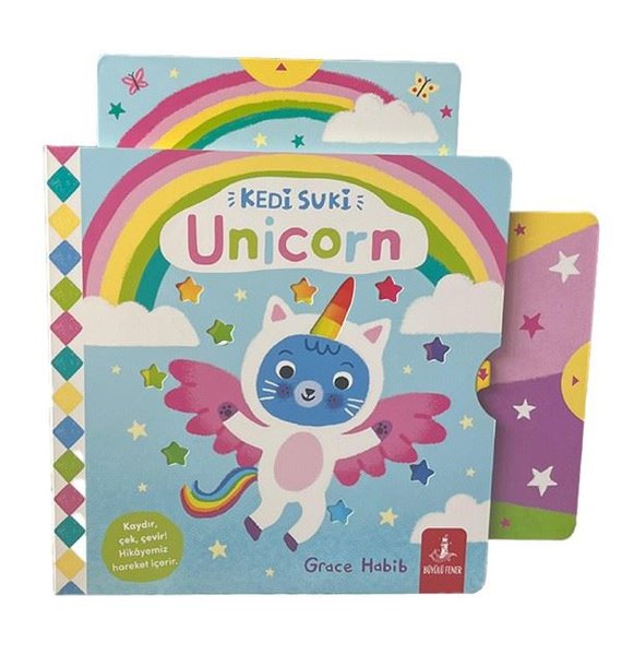 Kedi Suki Unicorn - Hareketli Kitap