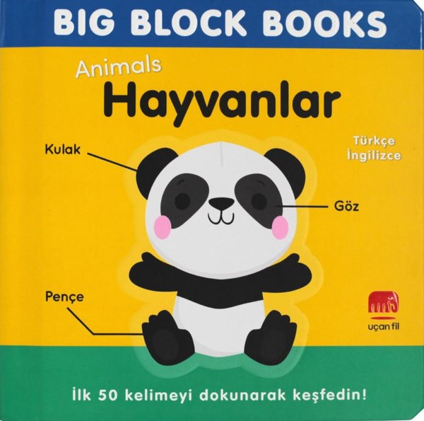 Hayvanlar (Animals) Big Block Books Türkçe - İn...