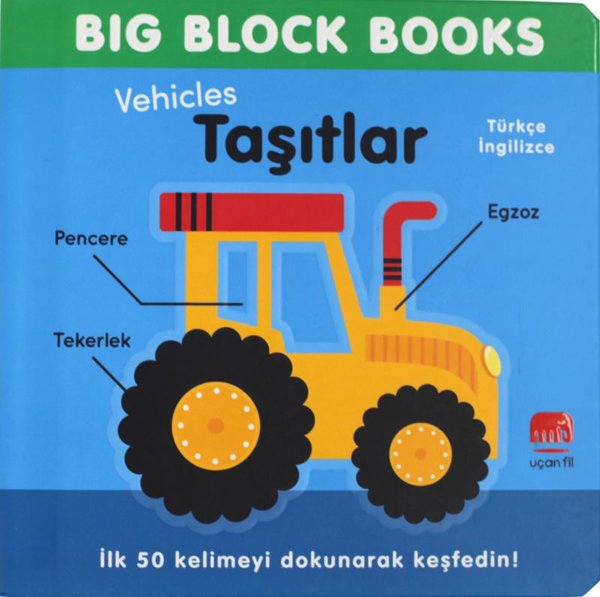 Taşıtlar (Vehicles) Big Block Books Türkçe - İn...
