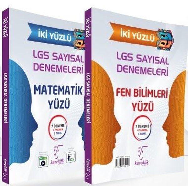 İki Yüzlü LGS Sayısal Denemeleri