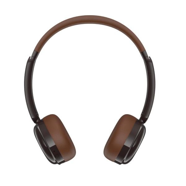 Havit H616BT Retro Kulaküstü Bluetooth Kulaklık Çift Cihaz Bağlantı Ultra Hafif Tasarım – Kahverengi