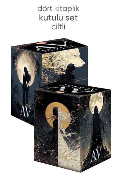Av Serisi Seti - 4 Kitap Takım - Kutulu
