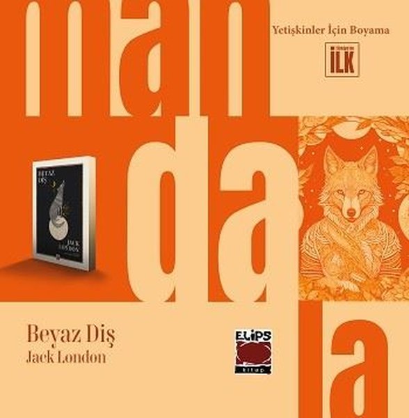 Mandala Dünyası - Beyaz Diş -Yetişkinler İçin B...