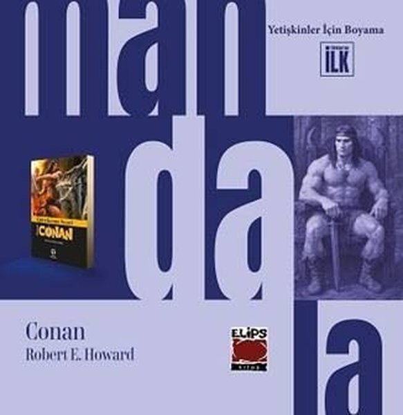 Mandala Dünyası Conan - Yetişkinler İçin Boyama