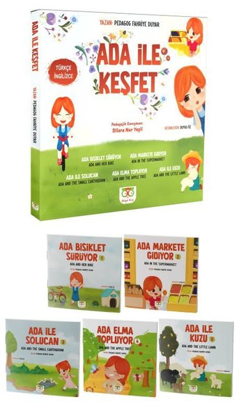 Ada İle Keşfet Serisi Seti - 5 Kitap Takım