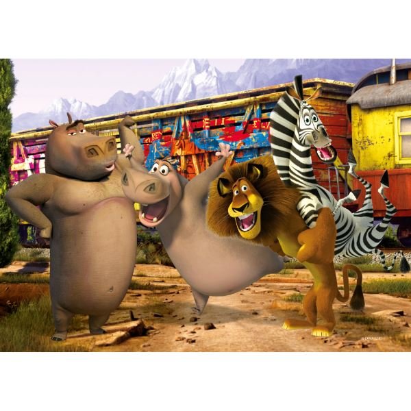 Ks Games Puzzle 50 Parça Madagascar | D&R