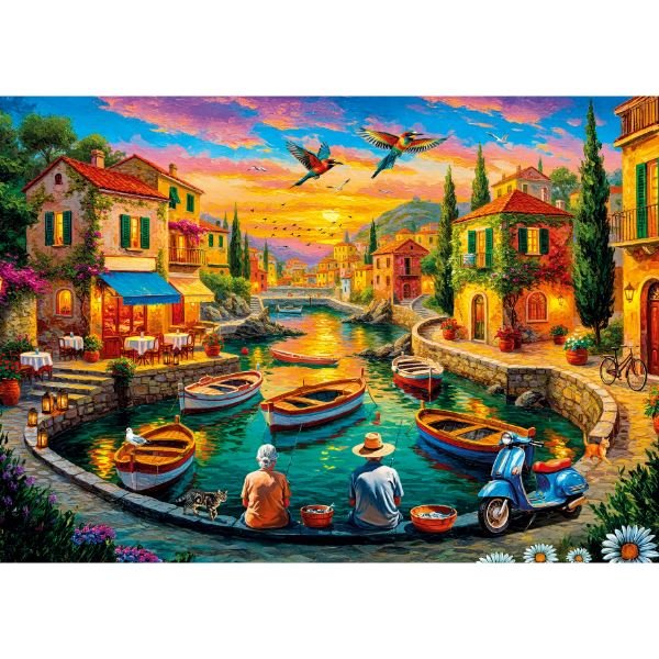 Ks Games Puzzle 500 Parça The Silent Tale of Fishermen | D&R