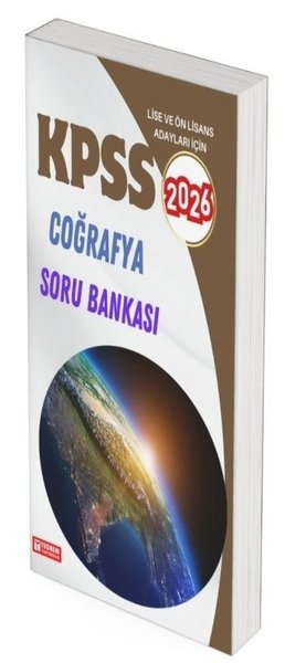 2026 KPSS Lise - Önlisans Coğrafya Soru Bankası