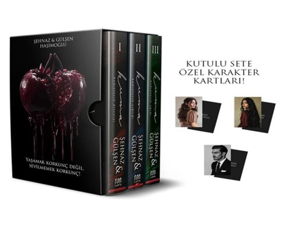 Kuma Seti - 3 Kitap Takım - Özel Kartları İle Kutulu (Şehnaz