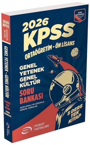 KPSS Ortaöğretim - Önlisans 5 Ders Tek Kitap So...