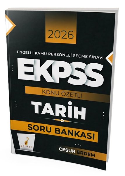 2026 E-KPSS Tarih Konu Özetli Soru Bankası
