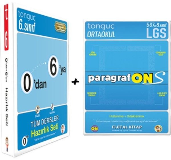 0'dan 6'ya Konu Anlatımlı Soru Bankası Seti