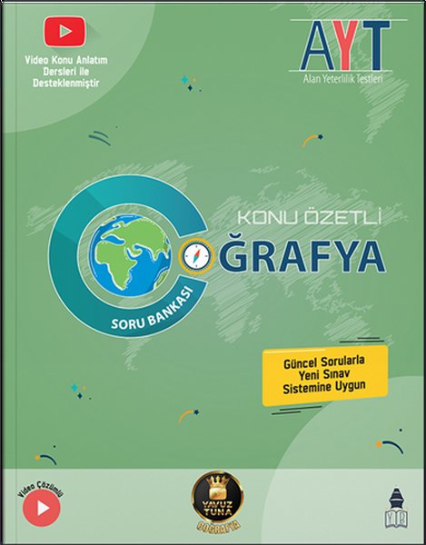 AYT Konu Özetli Coğrafya Soru Bankası