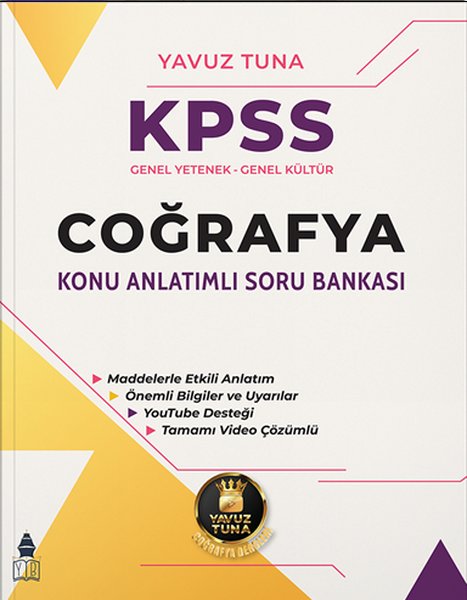 Yavuz Tuna KPSS Coğrafya Konu Anlatımlı Soru Ba...
