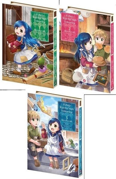 Kitap Kurdu'nun Yükselişi 1 - 2 - 3 Seti - 3 Ki...