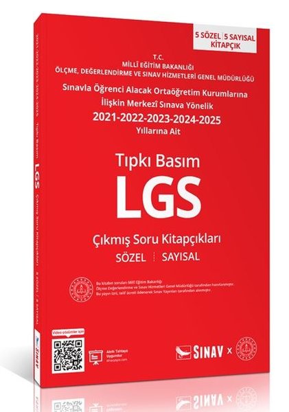 8.Sınıf LGS Tıpkı Basım Son 5 Yıl Çıkmış Soru K...