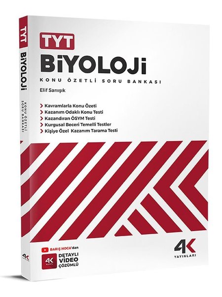 TYT Biyoloji Konu Özetli Soru Bankası