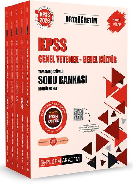 2026 KPSS Ortaöğretim Soru Bankası Modüler Set ...