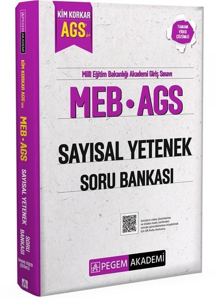 MEB AGS Kim Korkar Sayısal Yetenek Soru Bankası...