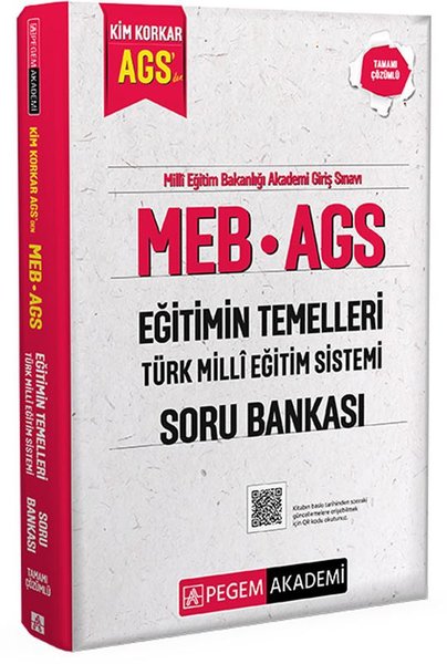 MEB AGS Kim Korkar Eğitimin Temelleri Türk Mill...
