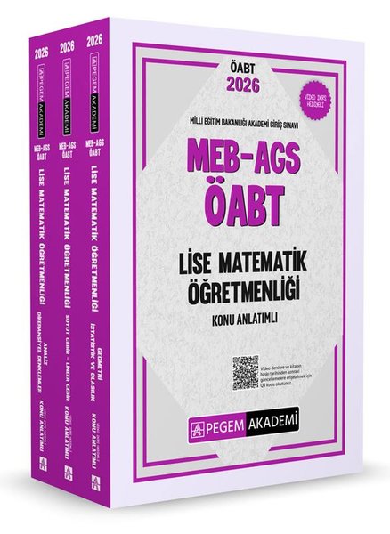 2026 MEB AGS ÖABT Lise Matematik Öğretmenliği K...