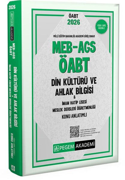2026 MEB AGS ÖABT Din Kültürü ve Ahlak Bilgisi ...