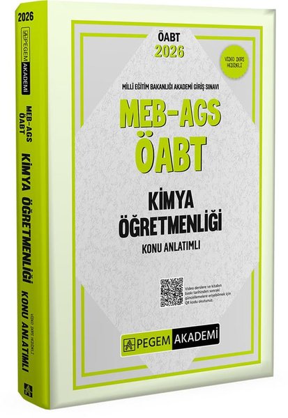 2026 MEB AGS ÖABT Kimya Öğretmenliği Konu Anlat...
