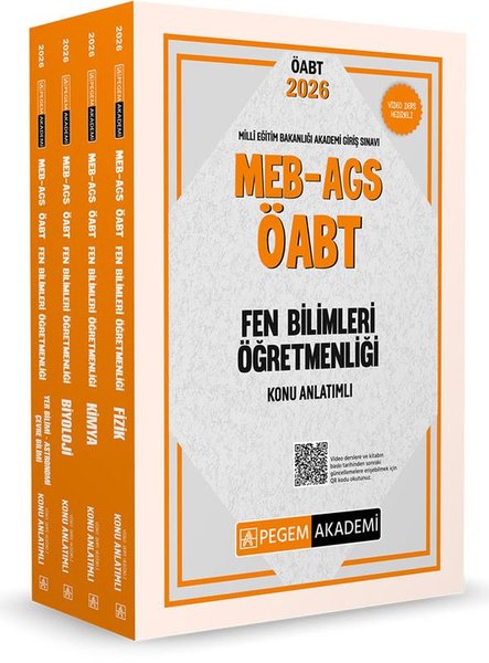 2026 MEB AGS ÖABT Fen Bilimleri Öğretmenliği Ko...