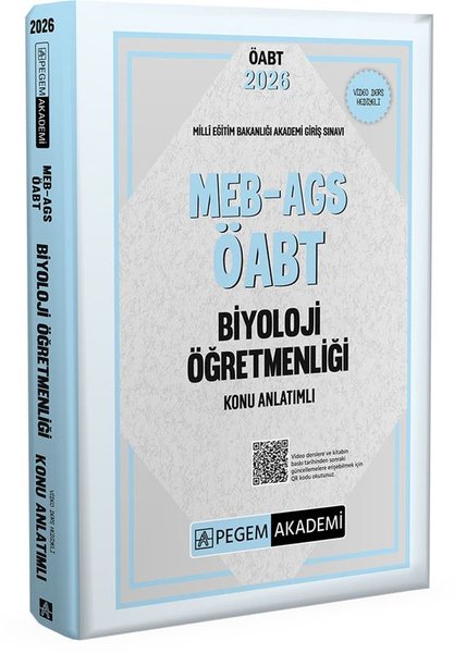 2026 MEB AGS ÖABT Biyoloji Öğretmenliği Konu An...