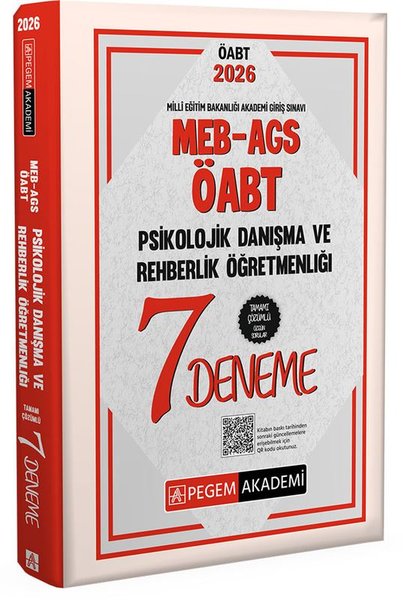 2026 MEB AGS ÖABT Psikolojik Danışma ve Rehberl...