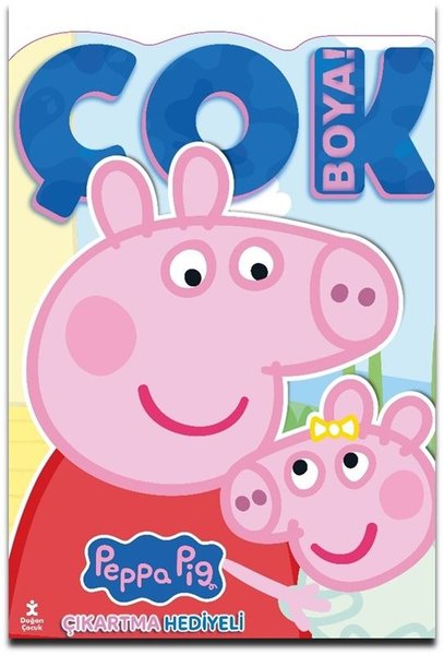 Peppa Pig ve Evie - Çok Boya! Çıkartmalı Dev Bo...