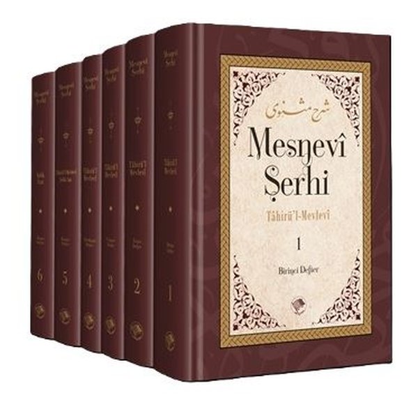 Mesnevi Şerhi Seti - 6 Kitap Takım