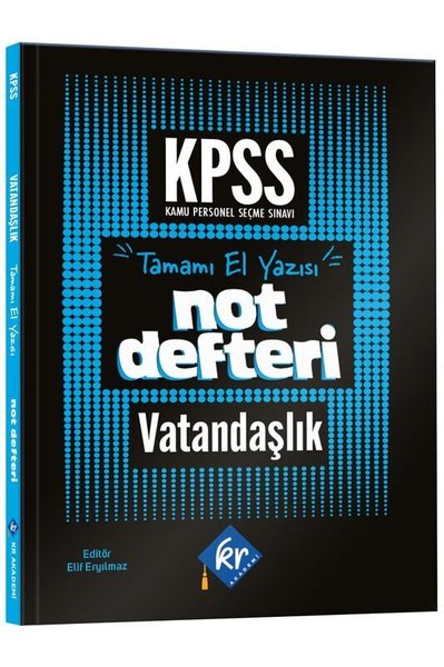 KPSS Vatandaşlık El Yazısı Konu Anlatım Defteri
