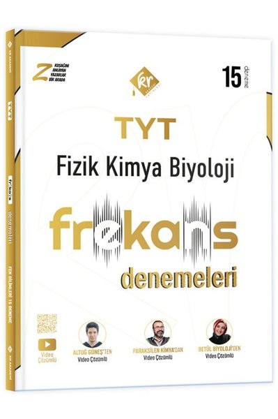 TYT Fizik Kimya Biyoloji FKB 15'li Frekans Dene...