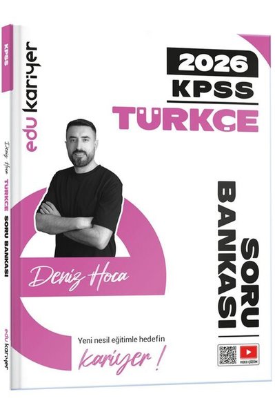 Deniz Hoca KPSS Türkçe Video Çözümlü Soru Bankası