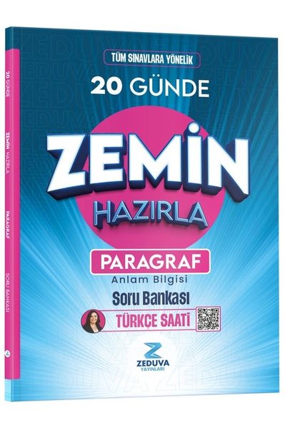 Türkçe Saati 20 Günde Zemin Hazırla Paragraf An...