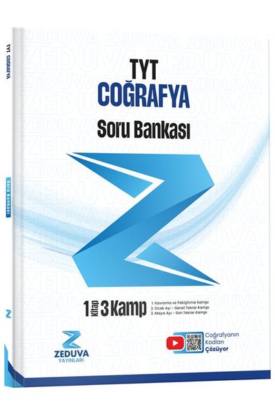 Coğrafyanın Kodları TYT Coğrafya 1 Kitap 3 Kamp...