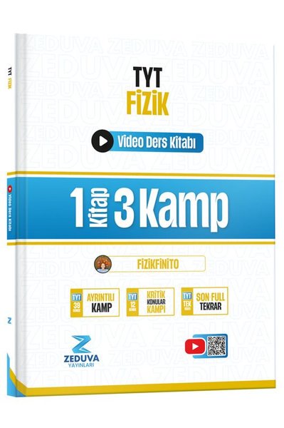 Fizikfinito TYT Fizik 1 Kitap 3 Kamp Video Ders...