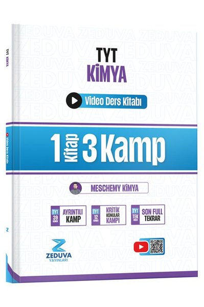 Meschemy Kimya TYT Kimya 1 Kitap 3 Kamp Video D...