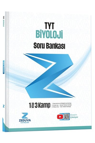 Biosem TYT Biyoloji 1 Kitap 3 Kamp Soru Bankası