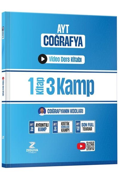 Coğrafyanın Kodları AYT Coğrafya 1 Kitap 3 Kamp...