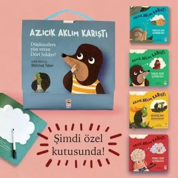Azıcık Aklım Karıştı Seti - 4 Kitap Takım - Kutulu