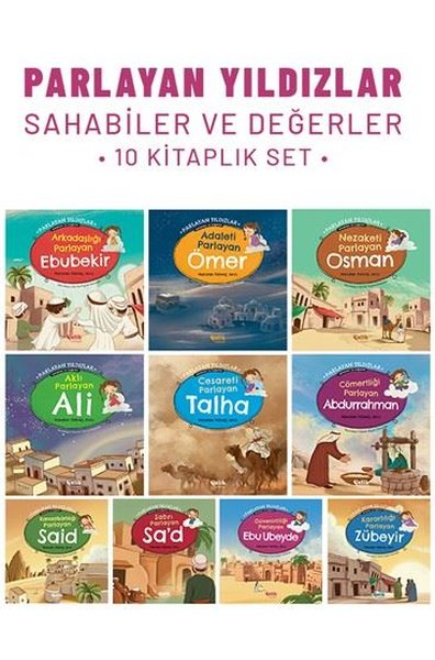Parlayan Yıldızlar Sahabiler ve Değerler Seti -...
